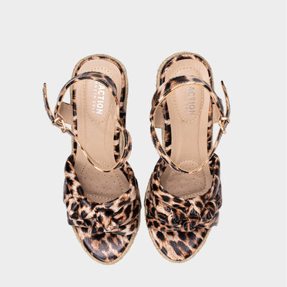 Helena Knot Wedge Plataforma Para Mujer