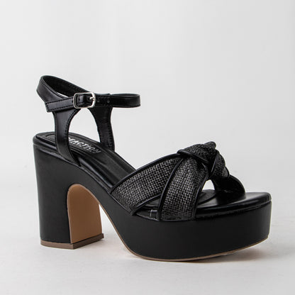 Posie Chunky Heel Sa